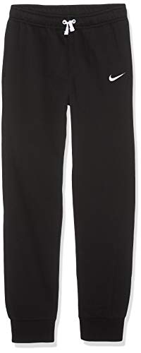 Nike Team Club 19 Fleece, Pantalone Sportivo Unisex Bambini, Black/White/White, S