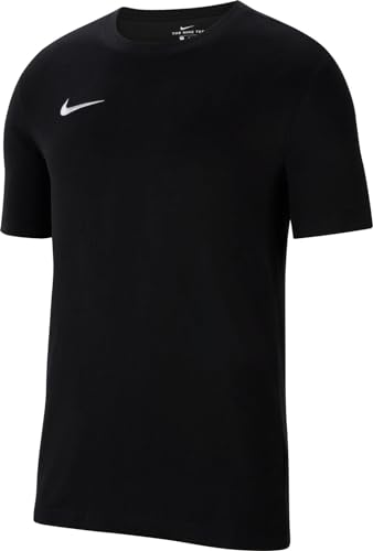 Nike Dri-Fit Park 20, Maglietta Uomo, Nero Bianco, M