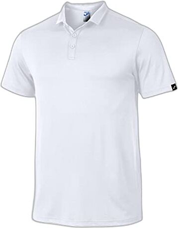 Joma Polo Manica Corta Sydney Maglietta, Bianco, L Uomo