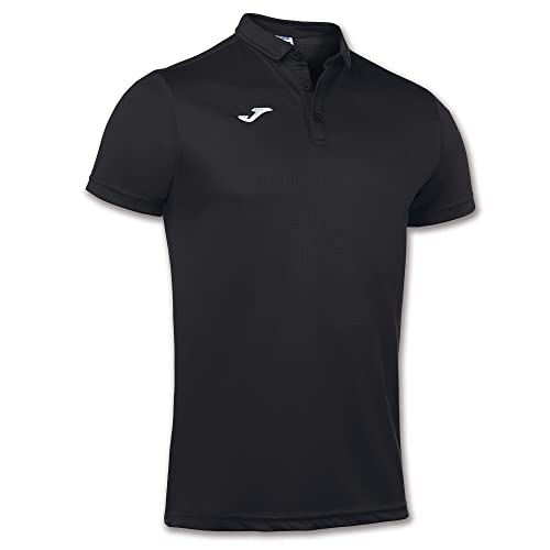 Joma Hobby, Maglietta a Maniche Corte Polo Uomo, Nero (100), L