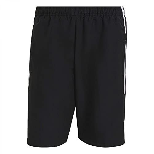 Adidas Squadra 21 Woven Shorts, Pantaloncini Uomo, Black/White, XL
