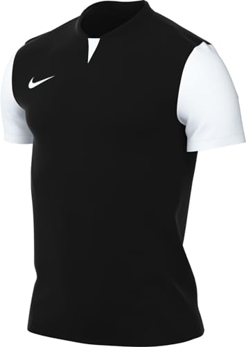 Nike Mens Short-Sleeve Soccer Jersey M Nk DF Trophy V JSY SS, Black/White/White/White, , M