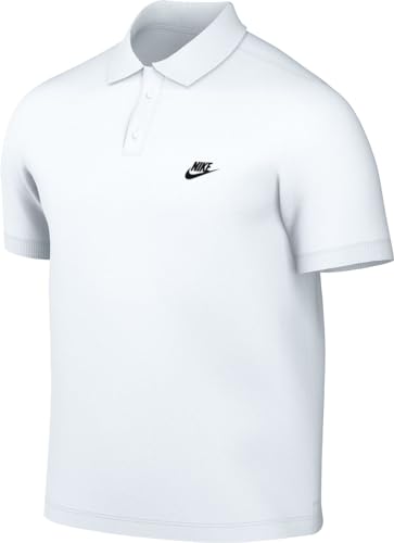 Nike Club Polo Uomo White/Black Taglia 2XL