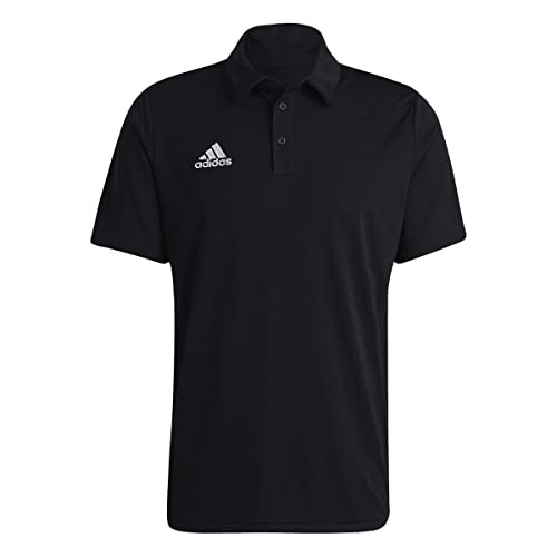 Adidas Uomo Polo Shirt (Short Sleeve) Ent22 Polo, Black, HB5328, ST