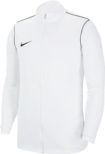 Nike M Nk Dry Park20 Trk Jkt K, Giacca Sportiva, White/Black/Black, L