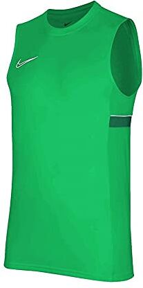 Nike , Dri-Fit Academy, Top di Calcio Senza Maniche, Lt Verde Spark/Bianco/Pino Verde/Bianco, S, Uomo