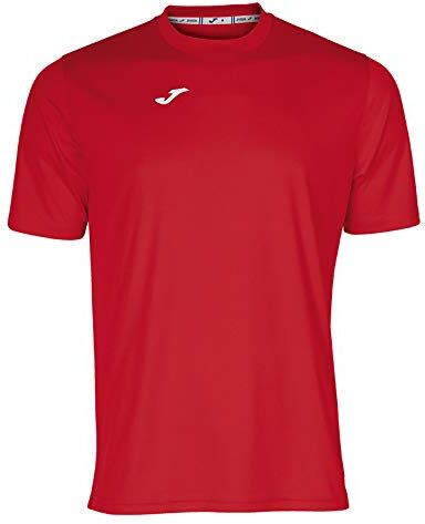 Joma Combi, Camiseta De Manga Corta Hombre, Rojo, XXS