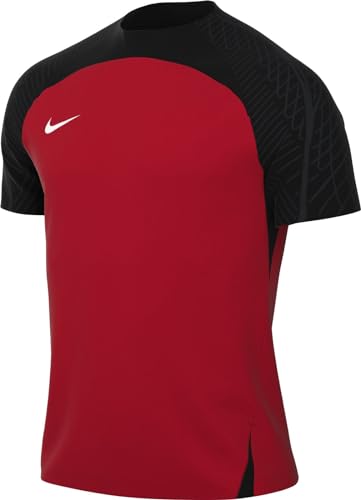 Nike Mens Short-Sleeve Soccer Top M Nk DF Strk23 Top SS, University Red/Black/White, , M