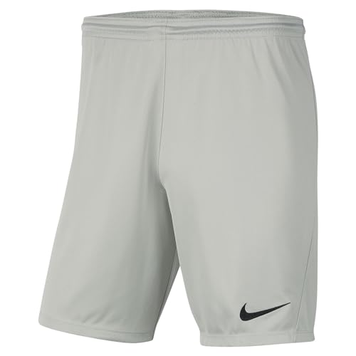 Nike DF Park III Shorts Pewter Grey/Black M