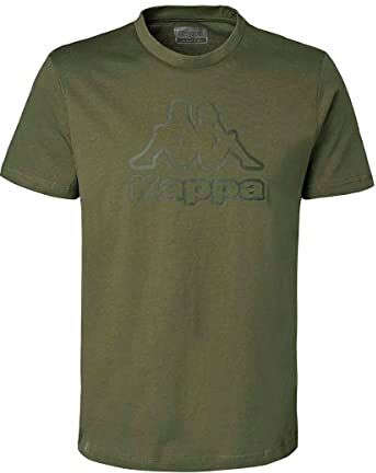 Kappa Cremy Tee, Maglietta Uomo, Verde, S