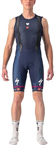 CASTELLI 4233231-424 Free Aero RC Bib Uomo Salopette Corte da Ciclismo Belgian Blue XL