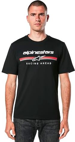 Alpinestars Betteryet Csf Tee T-Shirt da Uomo Maglietta Girocollo Maglia a Maniche Corte Stile Sportivo Nero M