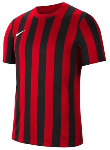 Nike Dri-Fit Division IV, Maglia Manica Corta Uomo, Universita 'Red/Nero/Bianco, M