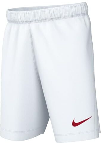 Nike Unisex Kids Shorts Y Nk DF Park III Short NB K, White/University Red, , XS