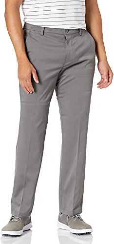 Amazon Essentials Pantaloni Elasticizzati con Vestibilità Classica (disponibile nelle taglie Big & Tall) Uomo, Grigio, 60W / 32L