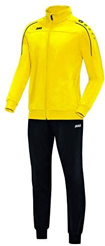 JAKO Tuta da uomo in poliestere Classico, giallo limone, XL,