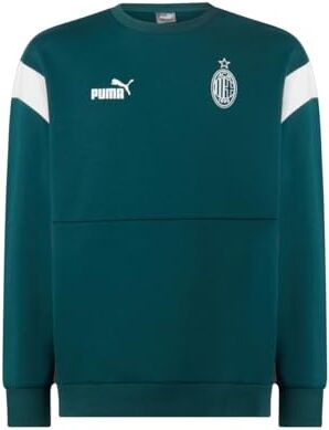 AC Milan FtblArchive Crew Maglia da Calcio Uomo Varsity Verde Flat Dark Grigio XL