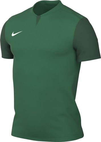 Nike Mens Short-Sleeve Soccer Jersey M Nk DF Trophy V JSY SS, Pine Green/Gorge Green/Gorge Green/White, , 2XL