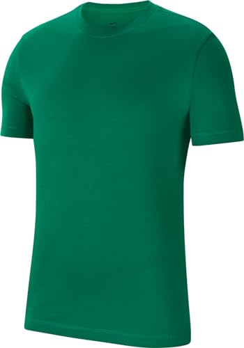 Nike Mens T-Shirt M Nk Park20 SS Tee, Pine Green/White, , L