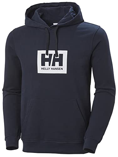 Helly Hansen Uomo HH Box Hoodie, Blu, XL