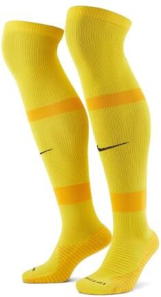 Nike U Nk Matchfit Ginocchiera High Team 20, Calzini Unisex Adulto, giallo (Tour Yellow / University Gold / Black), XL