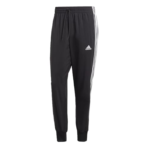 Adidas AEROREADY Essentials Pantaloni da allenmento, Black/White, M