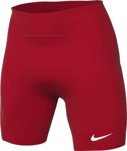 Nike M Nk DF Strike NP-Pantaloncini Pantaloni, Rosso università/Bianco, XXL Uomo