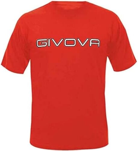 GIVOVA Spot Maglietta a Maniche Corte Unisex – Adulto, Rosso, S