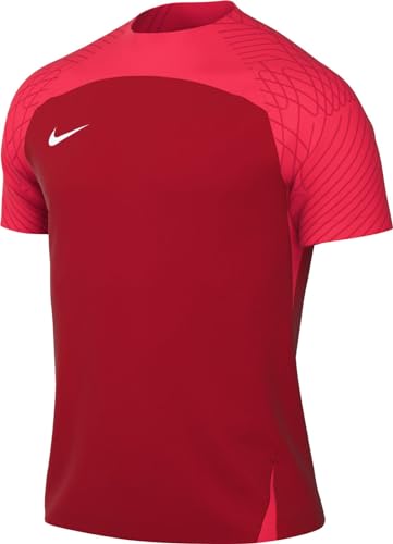 Nike Mens Short-Sleeve Soccer Jersey M Nk DF Strke III JSY SS, University Red/Bright Crimson/White, , 2XL