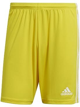 Adidas Squadra 21 Shorts Uomo, Team Yellow/White, S