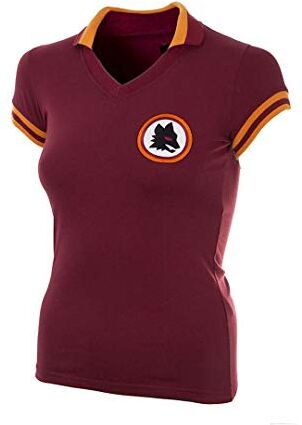 AS Roma 1978-79 Retro Football, Maglia per Calcio Unisex Adulto, Bordeaux, S