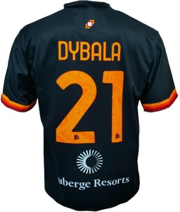 AS Roma Maglia Replica Ufficiale 23/24, Dybala Third Riyadh,