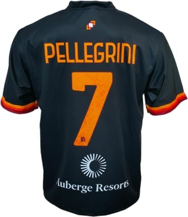 AS Roma Maglia Replica Ufficiale 23/24, Pellegrini Third Riyadh,