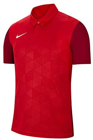 Nike M Nk Trophy Iv Jsy Ss, Maglietta a Maniche Corte Uomo, Rosso (University Red/Team Red/White), M