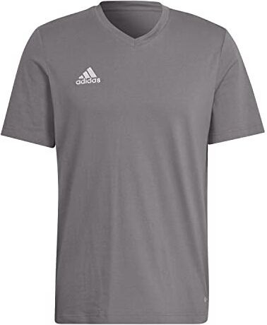 Adidas Entrada 22 T-Shirt, T-Shirt Uomo, Team Grey Four, XL Tall 3 inch