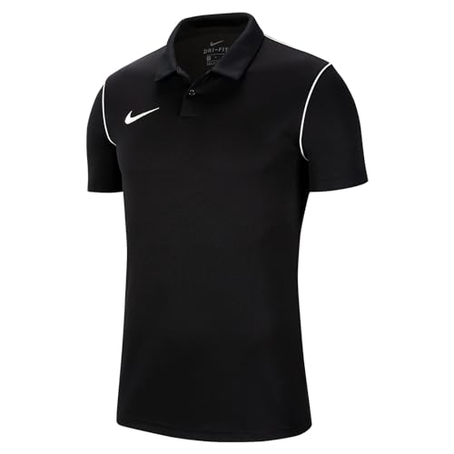Nike Uomo T-Shirt, Nero, Bianco, L