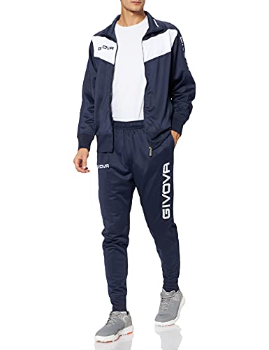 GIVOVA Visa Fluo – tuta Sportivo, , blu/bianco, S