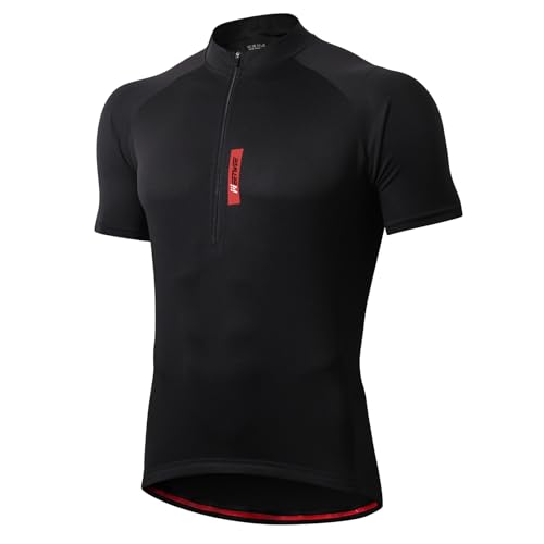 FEIXIANG Maglia Ciclismo Maniche Corte, Maglietta Mountain Bike Uomo Asciugatura Veloce T-Shirt off-Road Sportswear Estate