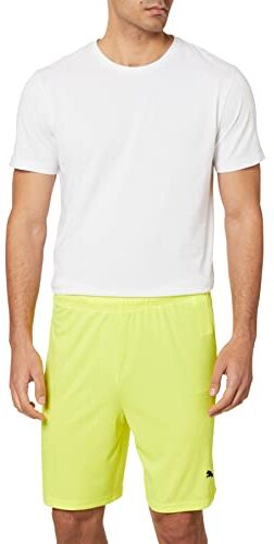 Puma Teamgoal 23 Knit Shorts, Pantaloncini Uomo, Fluo Yellow Black, 3XL