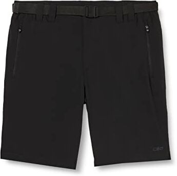 CMP Bermuda elasticizzati da uomo, Nero, 50