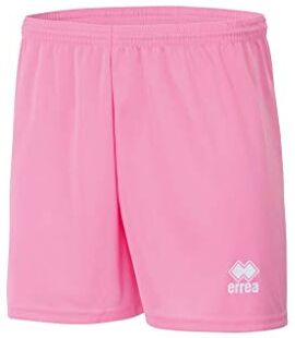 Errea New Skin Pantaloncini per allenamento · Unisex, universali, adatti a giovani e bambini, Rosa, M