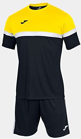 Joma Set Danubio, Nero Giallo, XS Uomo