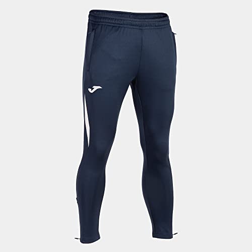 Joma Pantalone Lungo Uomo Championship VII Blu Navy Bianco