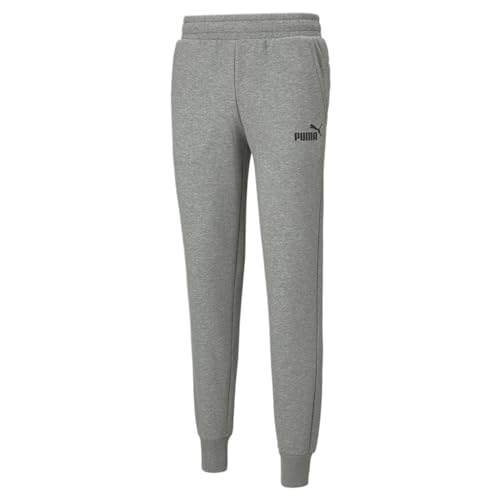 Puma Essentials Logo Pants -03, Mens Trousers, Grey, S EU
