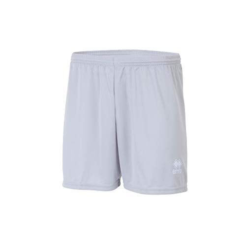 Errea Short New Skin Grigio Taille-10 Pantaloncini, XS Unisex-Adulto