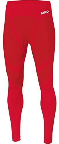 JAKO Comfort 2.0, Pantaloni Lunghi Uomo, Rosso Sportivo, S