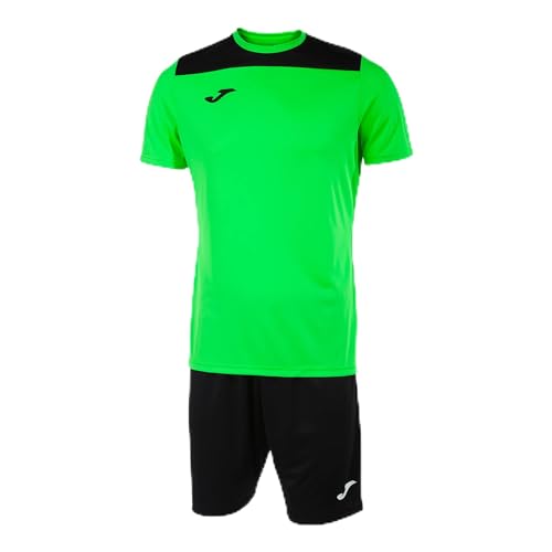 Joma Set uomo Phoenix II verde fluorescente nero