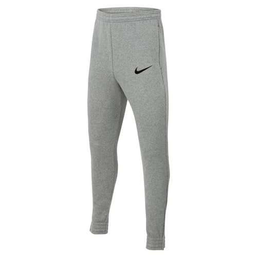 Nike , Park 20, Pantaloni della Tuta, Dk Grey Heather / Nero / Nero, S (128-137 cm)