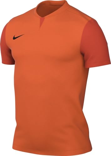 Nike Mens Short-Sleeve Soccer Jersey M Nk DF Trophy V JSY SS, Safety Orange/Team Orange/Black, , 2XL