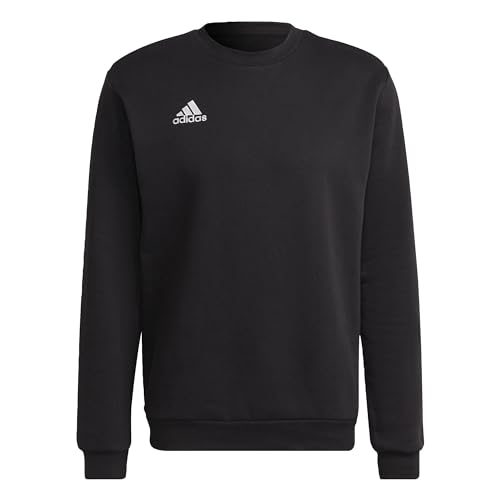 Adidas Entrada 22 Long Sleeve Sweatshirt, Felpa Uomo, Black, S